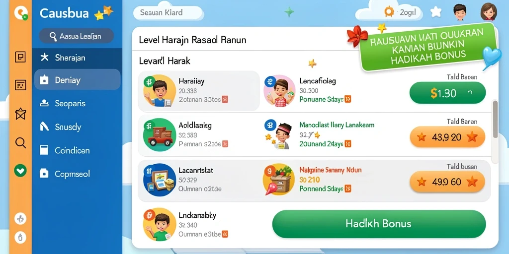 Fitur bonus menarik yang meningkatkan pengalaman bermain.