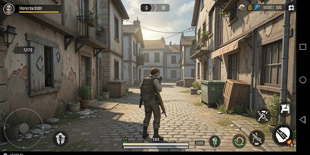 Visual indah yang memperlihatkan lingkungan dalam game.