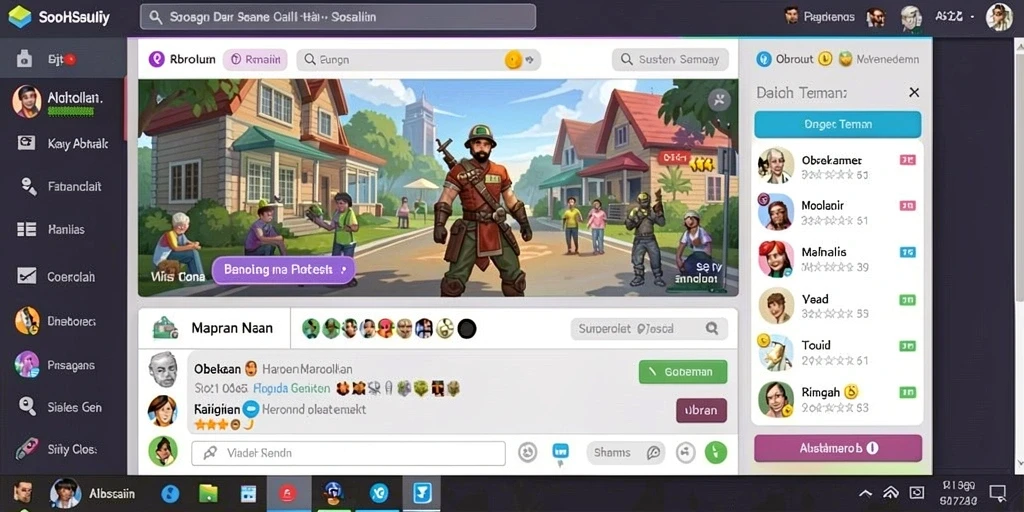 Leaderboards untuk melihat posisi pemain secara real-time.