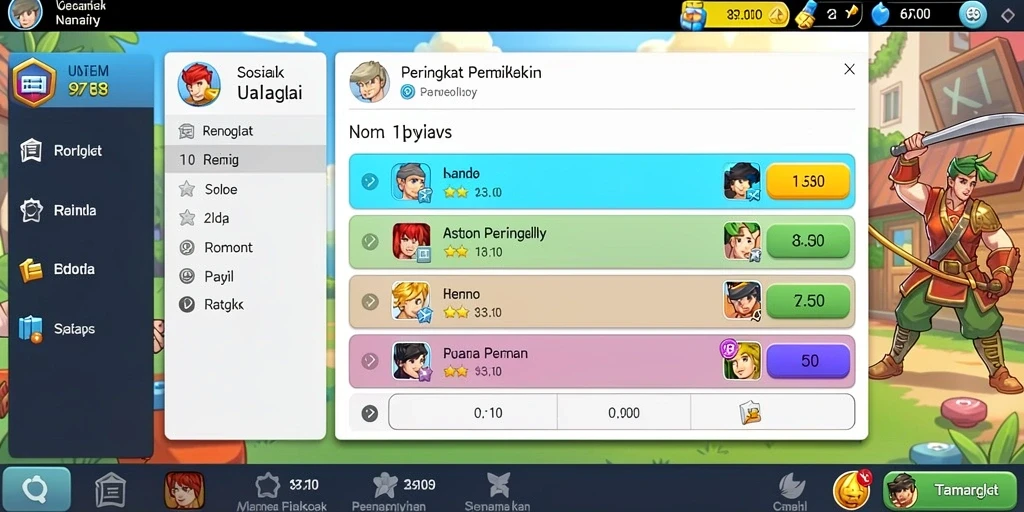 Pengguna dapat menikmati bonus harian dan promosi menarik.