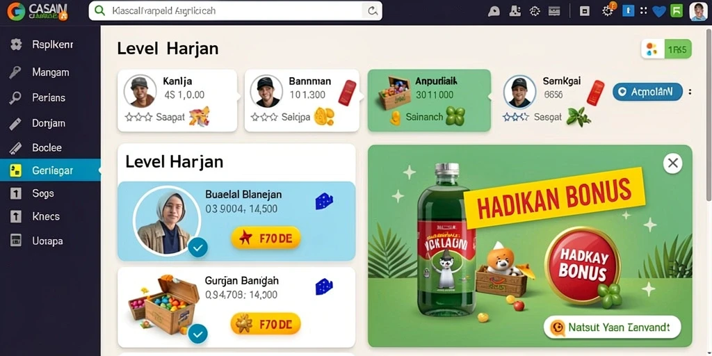 Pemandangan dalam game yang memukau dan mendebarkan.