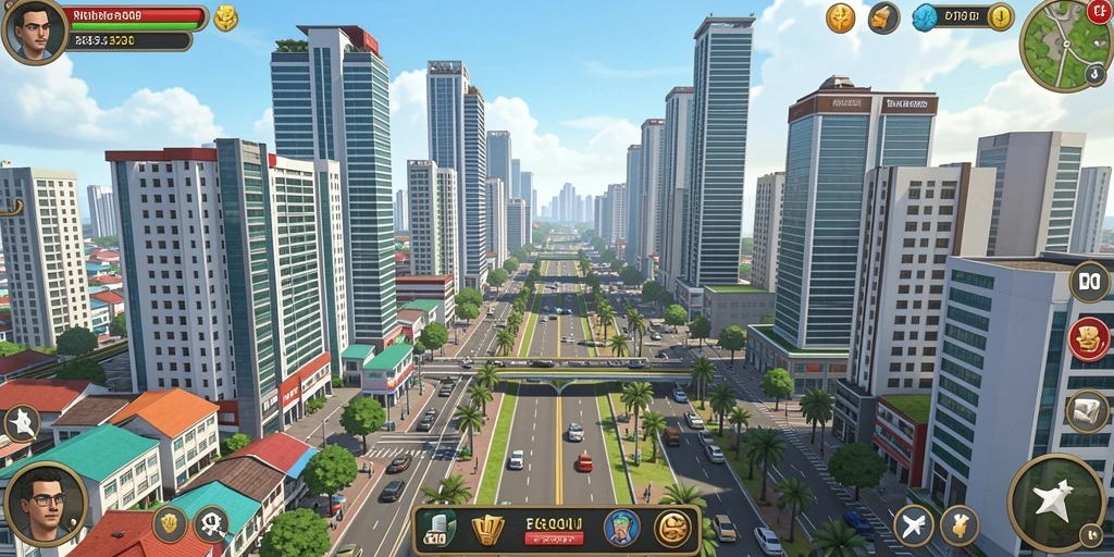 Mode multiplayer yang memungkinkan bermain dengan teman.