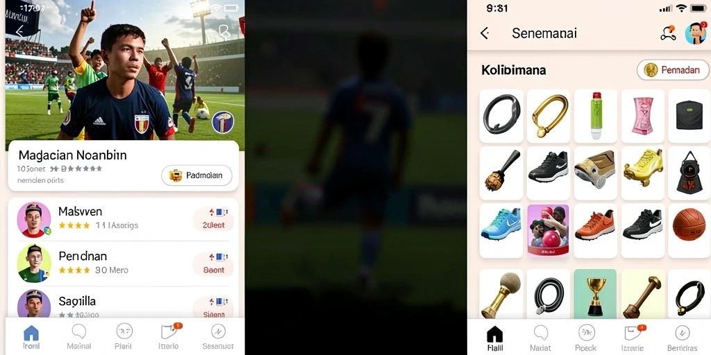 Gambaran leaderboard yang menampilkan skor pemain.